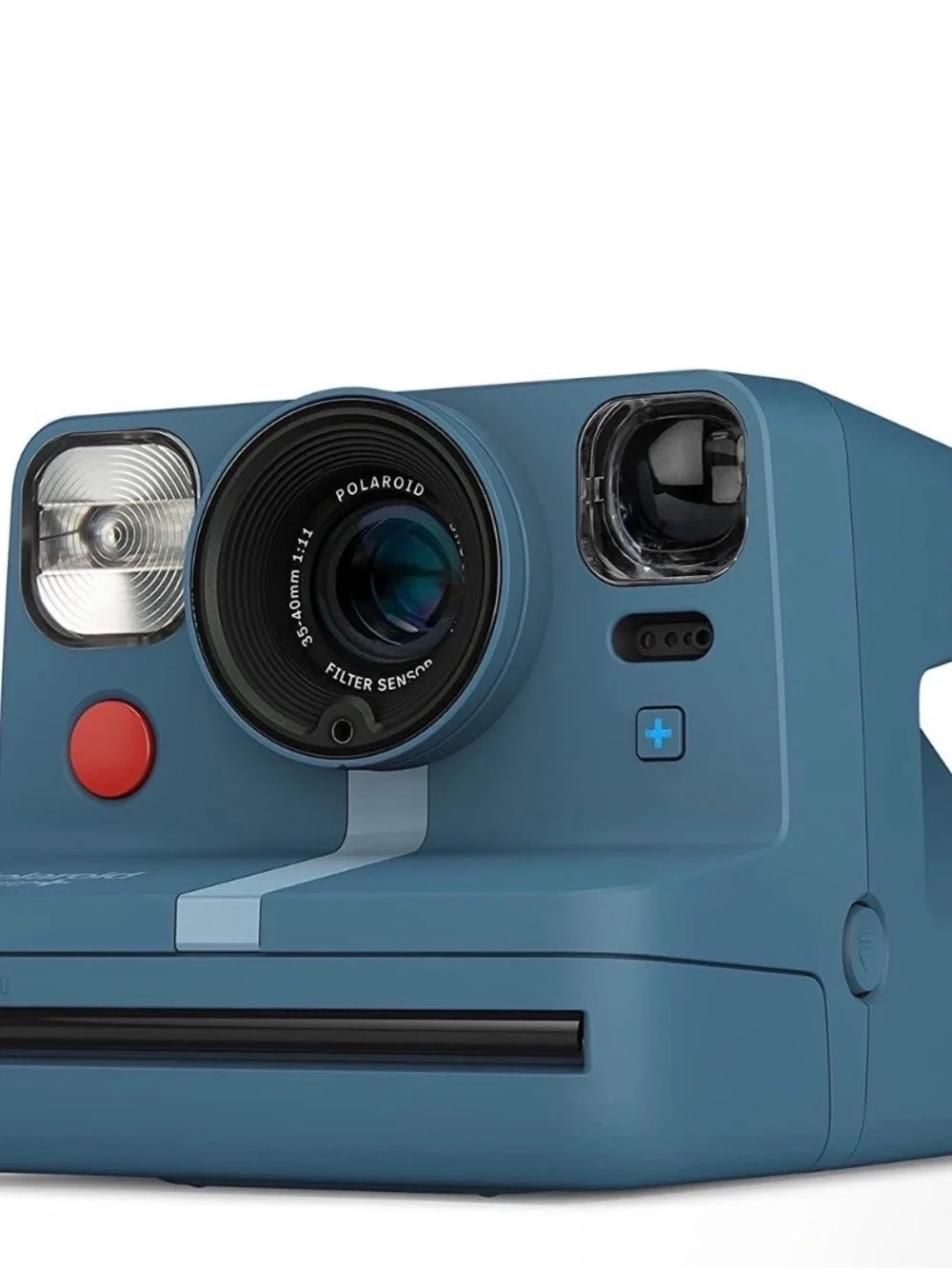 Polaroid Now+ Instant Camera in Blue Grey - Like New plus Topo Strap